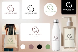 design logo with brand style guides