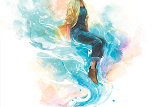 draw watercolor portrait illustration