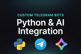 build an telegram bot with python and ai integration