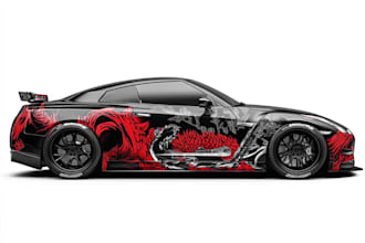 create car wrap design