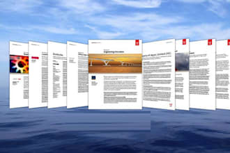 do Indesign pdf layout upto 15 pages with picture from word