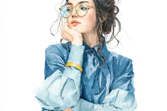 create a beautiful watercolor illustration for you
