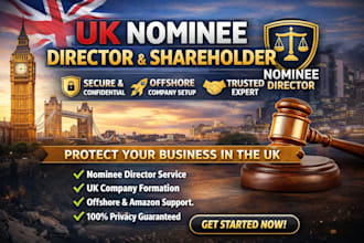 offer confidential UK nominee director and shareholder services