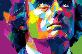 draw character photos into wpap pop art