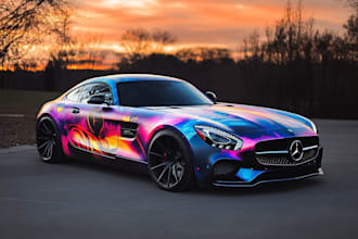 create car wrap design