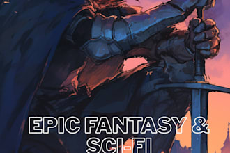 ghostwrite your fantasy, scifi, or litrpg novel