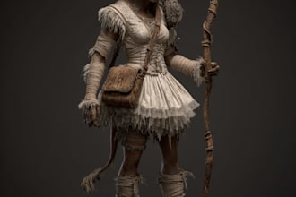 fantasy horror and fantasy horror character