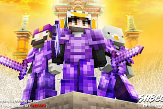 create professional minecraft youtube thumbnails