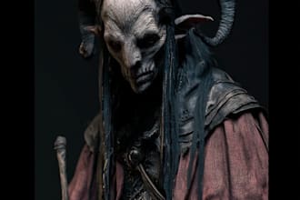 fantasy horror and fantasy horror character