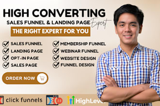 build amazing sales funnels in clickfunnels and gohighlevel