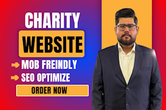 design nonprofit, fundraising, donation, and ngo website