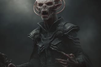fantasy horror and fantasy horror character