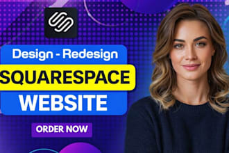 create squarespace website design website development squarespace website design