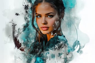 give a watercolor effect to your photos in photoshop