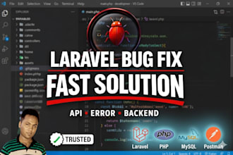 fix laravel API issues, jwt authentication, and 500 errors