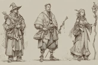 make your character sketch