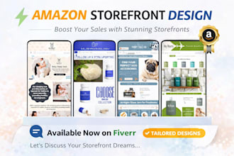 set up amazon storefront ebc a plus content shopify brand store tik tok shop