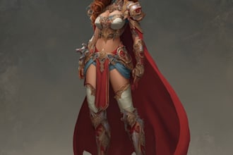create fantasy concept art, creatures and characters design