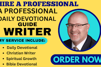 write daily devotional guide book for christian inspiration and spiritual growth