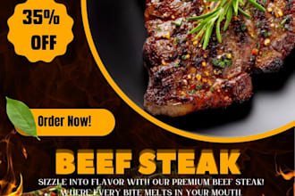 design editable canva pizza promo instagram posts