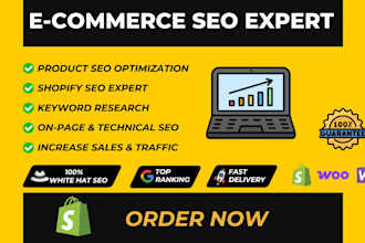 do complete ecommerce SEO for shopify and woocommerce