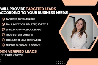 do b2b linkedin and facebook high quality leads generation