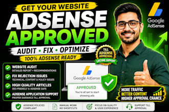 get google adsense approval and fix rejection issues
