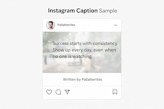 write engaging instagram captions and content