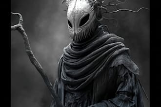 fantasy horror and fantasy horror character
