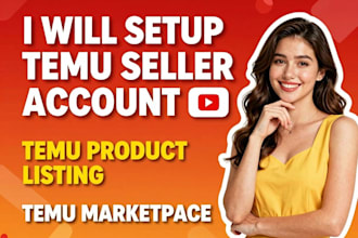 setup temu shop, temu product listing, product upload, temu dropshipping