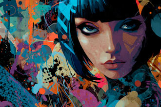 do illustration expresionism art, graffity, abstract art