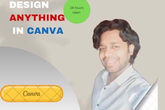 make canva templates and custom designs for you