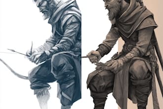 dnd character art and dnd character art