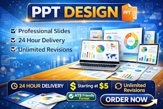 design professional powerpoint presentation slides