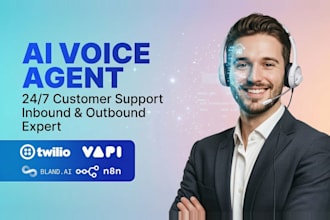 build ai calling agent, ai receptionist, ai sales agent with vapi ai , retell ai