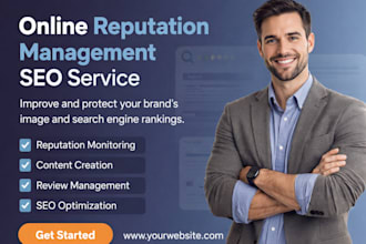 build online reputation management for top visible in google