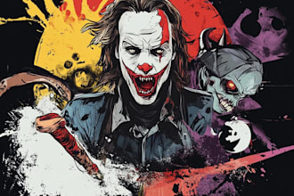 do horror character design
