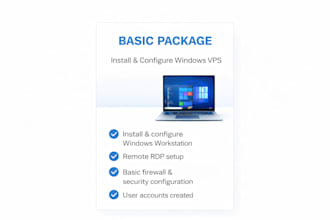 secure windows vps remote desktop server rdp
