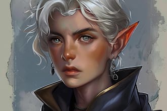 draw your dnd character portrait