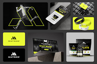 design a logo or brand identity,  branding kit