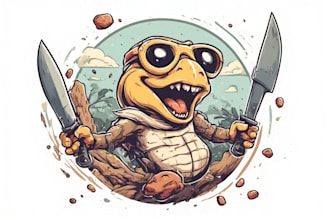 do vintage mascot logo for your business