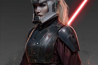 design your sci fi and star wars character