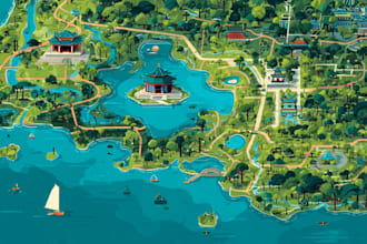 do vector map illustration and event map
