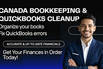 handle canada bookkeeping and quickbooks online clean up