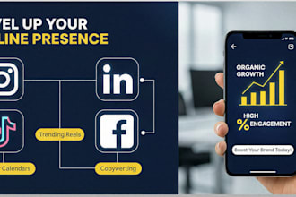 be your social media marketing expert , manager and content creator