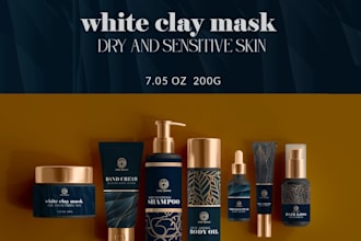 make an astonishing cosmetic packaging and label design