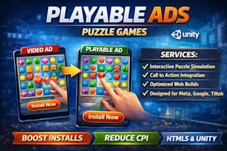 create high converting playable ads for your mobile game
