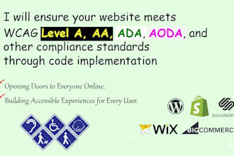 audit and fix website accessibility for wcag and ada compliance