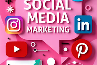 be your social media marketing expert, social media manager