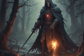 illustrate handmade horror monsters and characters